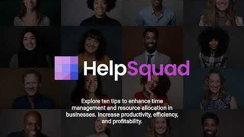 10 business tips on time management and resource allocation