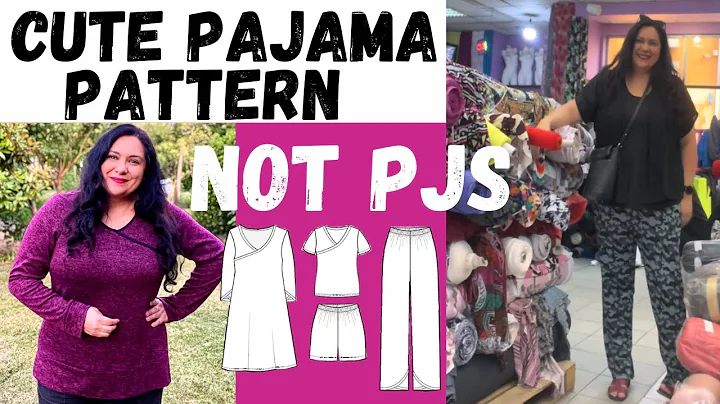 PJs pattern CAN BE MORE. Sweater & athletic pants....