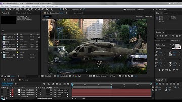 How to animate Helicopter in After Effects cc