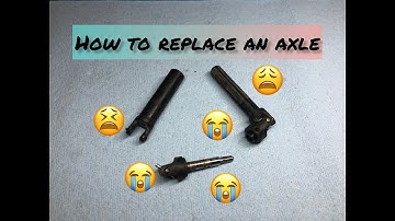 How to Replace an Axle on a Traxxas Slash/Bandit/Rustler/Stampede 2WD