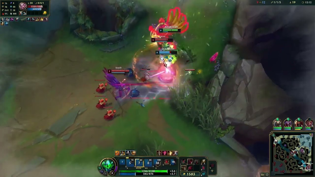 Dehşet Tank Malphite Oynadım