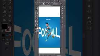Illustrator Free Transform Tool 🔥 Poster Design Trick