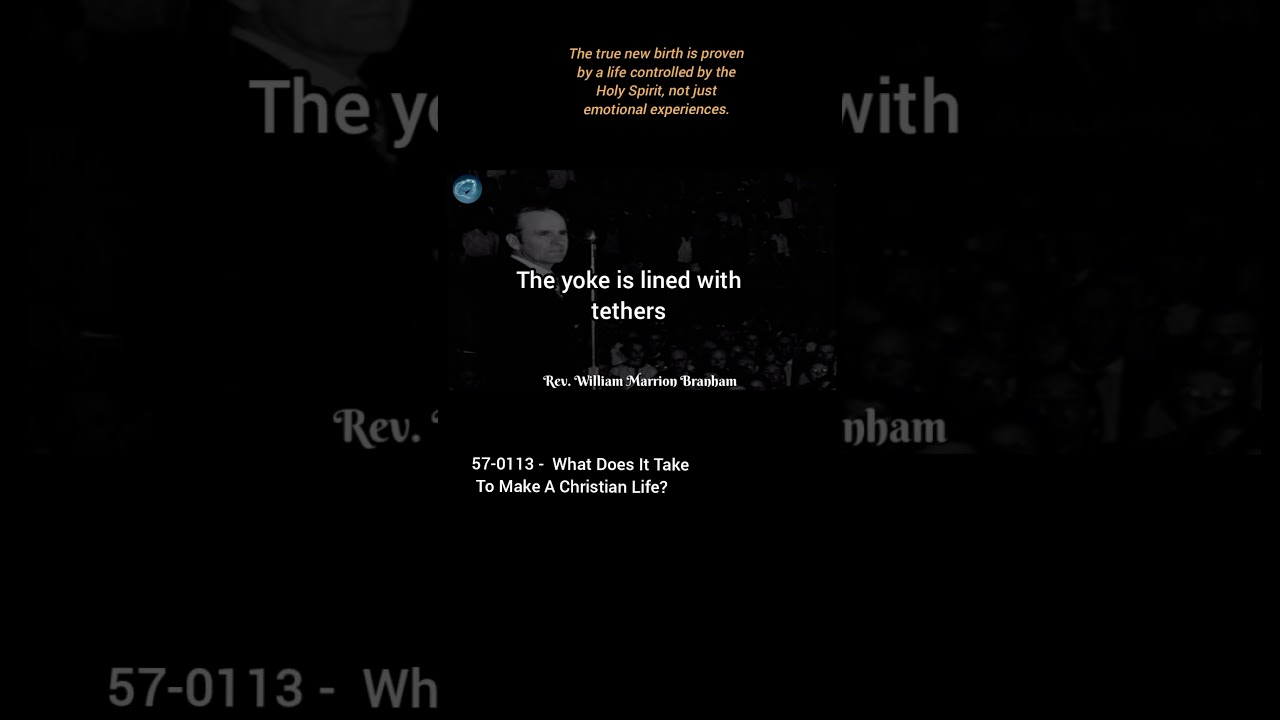 The True Birth|| William Branham 