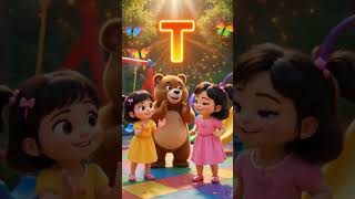 ABC Learning for Kids | S for Sun ☀️ T for Tree 🌳 U for Umbrella ☂️ | Navya Kavya &amp; Bhalu |  #shorts