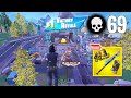69 Elimination Solo Vs Squads Wins (Fortnite Chapter 6 Gameplay PS4 Controller)