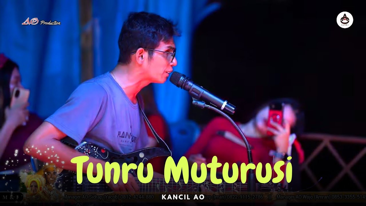 TUNRU MUTURUSI - Kancil AO - Live Show AO Production Usa Kab.bone (Bugis Electone)