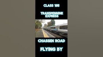 Class 185 TransPennine express Chassen road flying by #trainspotter #railway #trainspoting