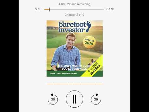Audible Audiobooks – The Barefoot Investor by Scott Pape