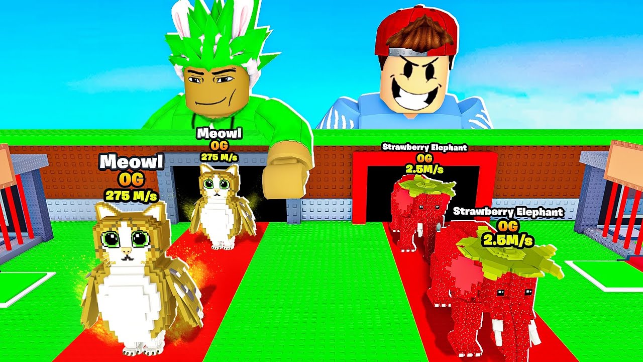 jede MINUTE bekommen wir 1+ MEHR GLÜCK in Steal a Brainrot!