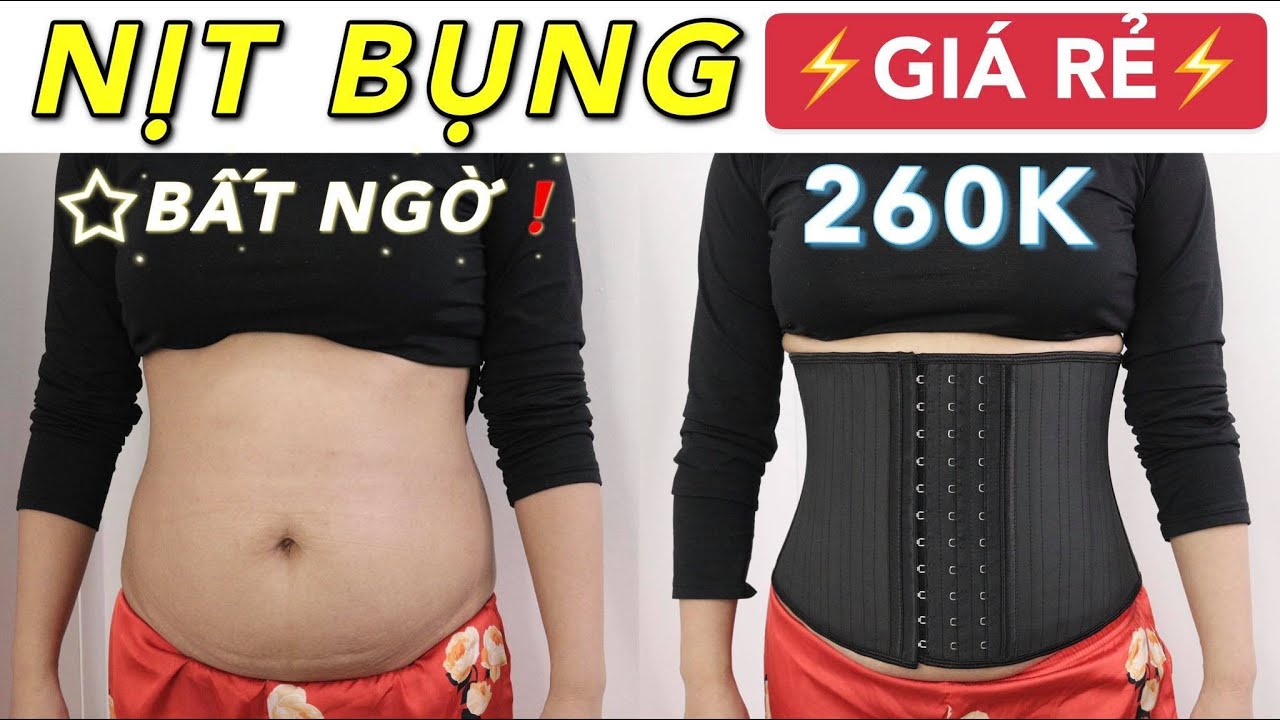 [Review] Quá Bất Ngờ Nịt Bụng Latex Giá Rẻ 260K | Có Nên Dùng Gen Nịt Bụng Để Giảm Béo?