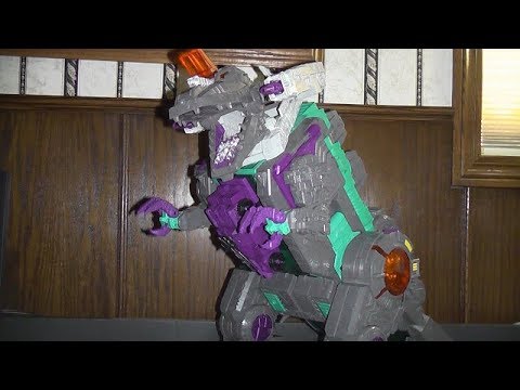 TRANSFORMERS GENERATIONS TITANS RETURN TRYPTICON VIDEO TOY RERVIEW