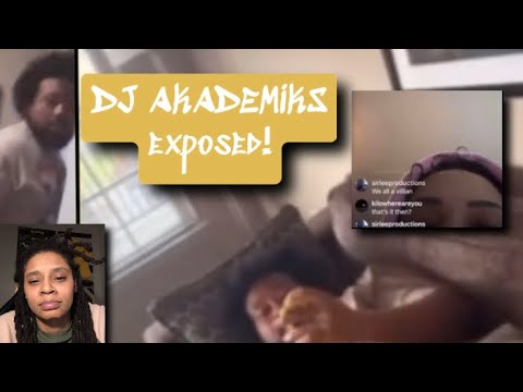 DJ AKADEMIKS EX GIRLFRIEND EXPOSED HIM ON IG LIVE! 😳 - YouTube