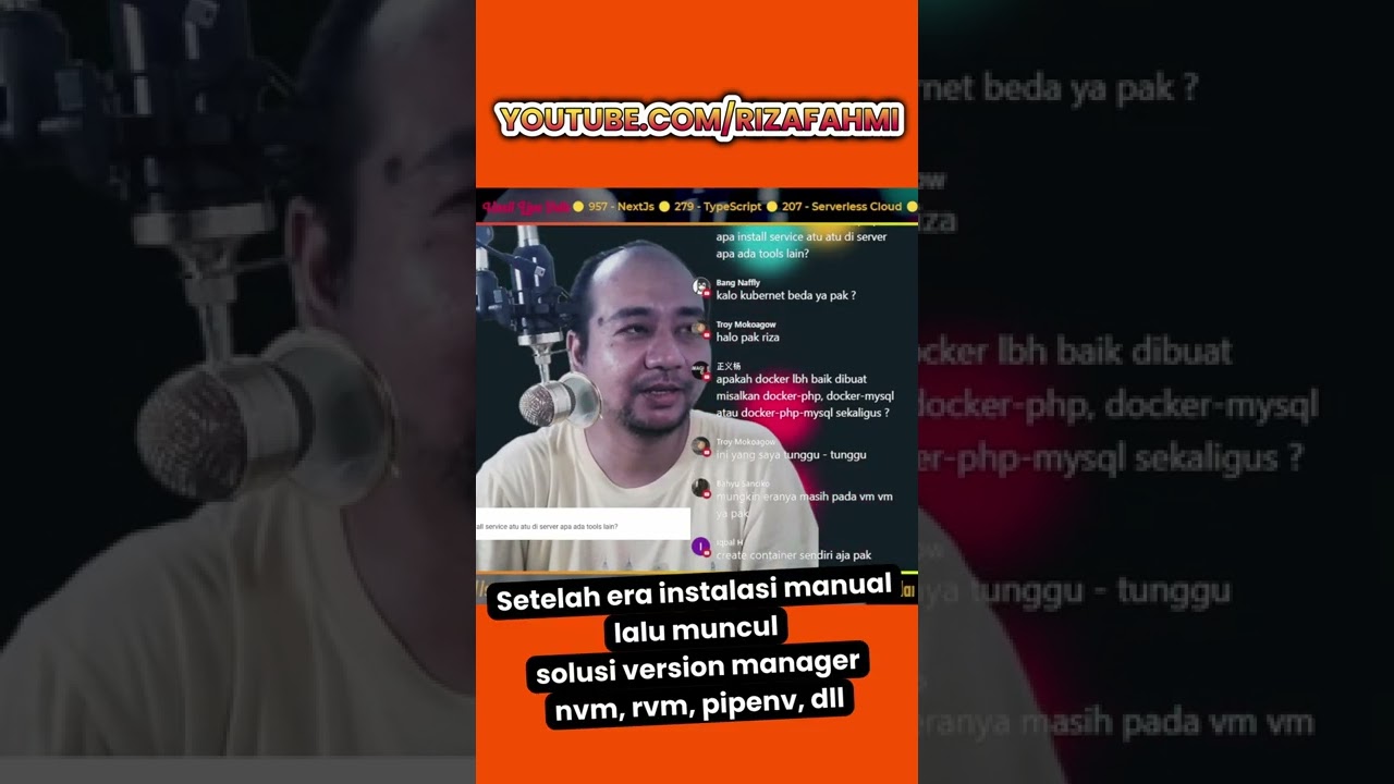 Cuplikan video: Setelah fase instalasi manual, kita beranjak ke teknologi version manager. Sebuah #shorts