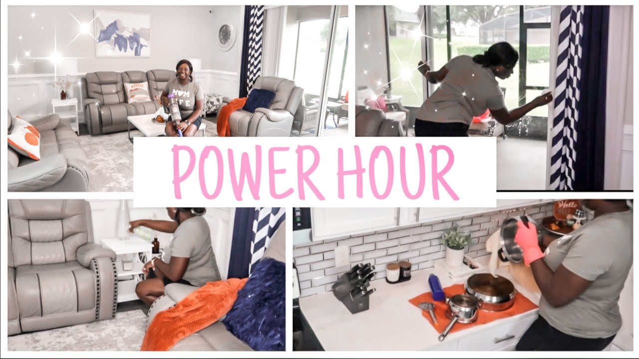 POWER HOUR SPEED CLEAN | DAILY CLEANING ROUTINE | CLEANING MOTIVATION | SPEED CLEANING | LOFGRENLIFE