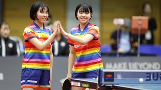 青木咲智 伊藤詩菜 スーパープレー&ヒロインインタビュー 日本ペイントマレッツ vs 京都カグヤライズ 2024-2025 2025年01月11日(土)  東大阪アリーナ【卓球 Tリーグ公式】