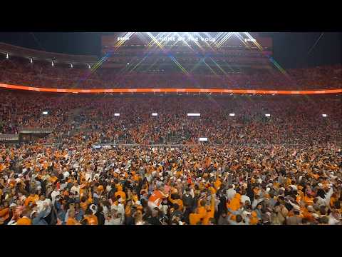TENNESSEE FANS STORM FIELD AFTER UPSETTING ALABAMA ‼️ | ESPN College Football