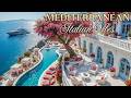 🇮🇹 Italian Luxury Yacht Cruise 🎶 Mediterranean Serenity & Amalfi Coast Ocean Escape 4K 🌊