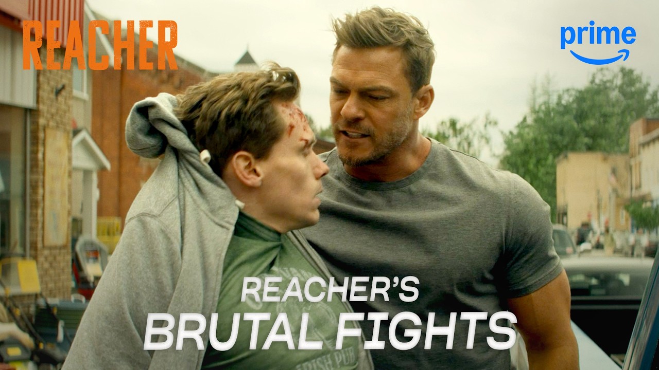 Reacher’s Most EPIC Fight Scenes | REACHER Seasons 1-3 | Prime Video thumbnail