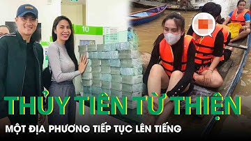 Ca Sĩ Thủy Tiên Từ Thiện Ở Quảng Trị, Trao Tiền Tỷ Nhưng Chưa Thống Kê Được | SKĐS