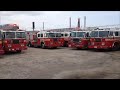 FDNY Storage Lot That Houses Engines & Ladders That Are Being Fixed, Stored, Retired, Or Scrapped