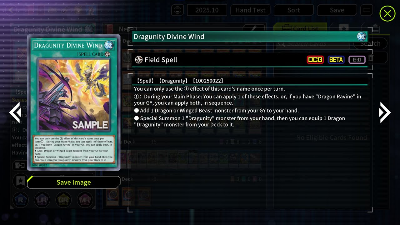 Let's Test Ravine 2.0 | New Dragunity Field Spell