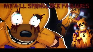 MY ALL SPRINGLOCK FAILURE • Animations Complation | 2023-2025 [BLOOD!] +15🩸▶️