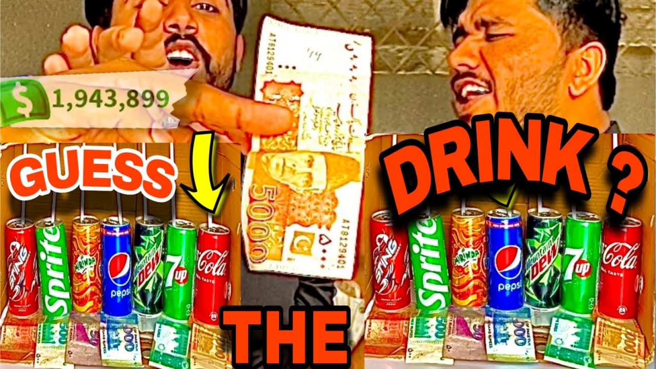 Guess the Cold Drink challenge | Winner will get 10,000 rupees | K4 khelo
