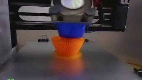Monoprice Mini - spiral vase time lapse print