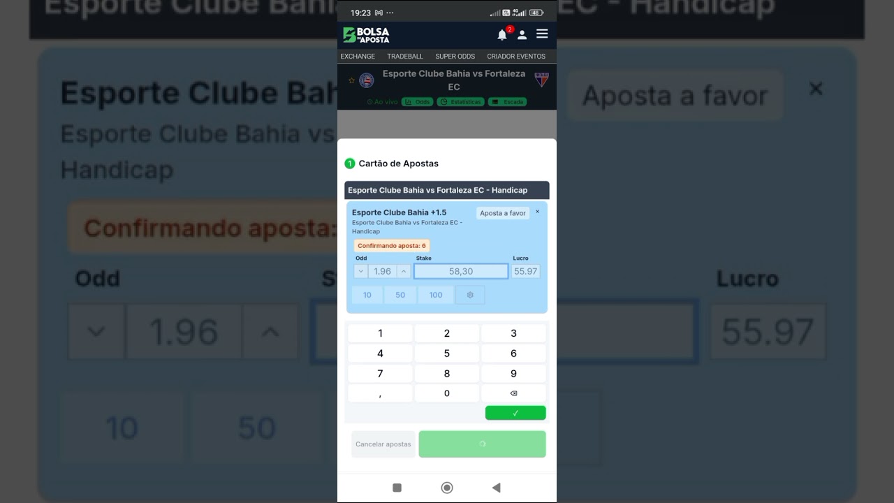 20/11/2025 Handicap + 1.5 ao favorito Perdendo 