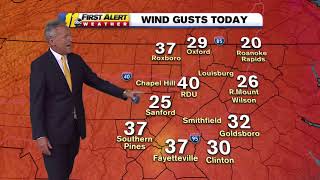 Tropical Storm Michael brings heavy rain, strong wind gusts to Triangle