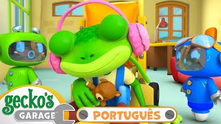 Gecko Adormece no Trabalho! | Melhores Episódios do Gecko! | Desenhos Animados Infantis em Português