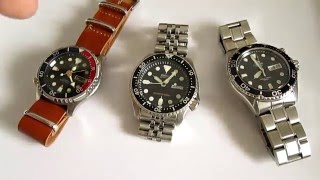 Seiko SKX vs Citizen Promaster vs Orient Ray - 3 Best Dive Watches Under  200 $ - YouTube