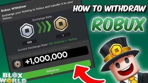 How to withdraw robux from blox world 2025 [Tutorial]