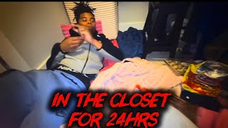  24 Hours In A Closet With My Boyfriend… We Almost Lost It🤬
