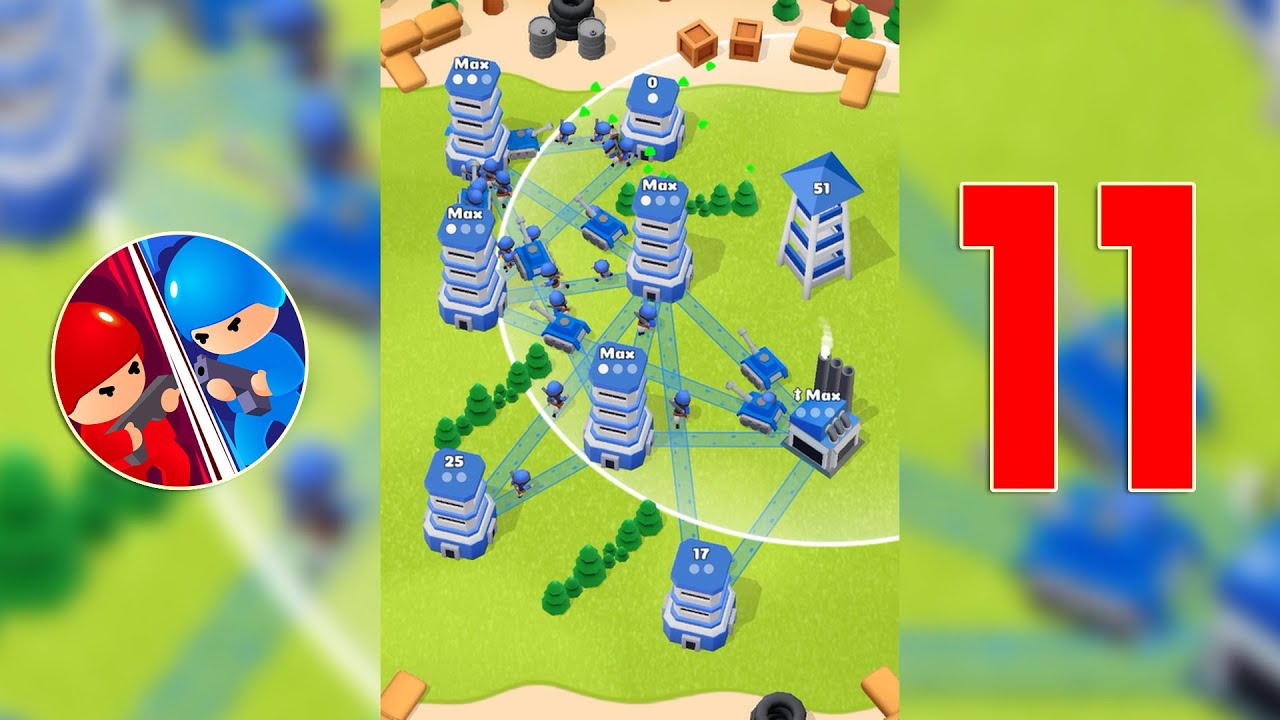 Tower War - Tactical Conquest | Mobile Gameplay Walkthrough 11 ...