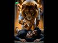 Gaon Ka Sher | Chor Bhage | Powerful AI Story 🦁🔥#animahal #sher #lion #shortsvideo #story #anime