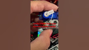 Modul PWM buat atur kecepatan dinamo smoke maker agar ikut servo Gas || RC Tips I OmEwa