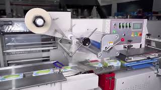 High Speed Pillow Shrink Packaging Machine for Boxes | Firm Sealing, Flat & Compact Packaging
