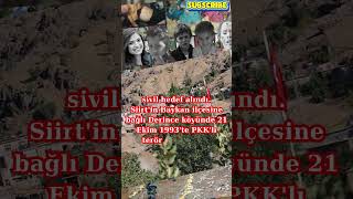 Bebek Katili Pkk Terörün İnsanlık Dışı Yüzü