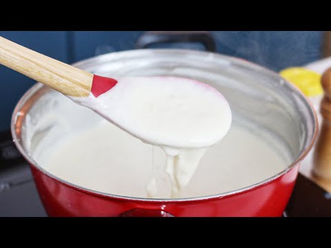 COMO FAZER MOLHO BRANCO TEMPERADO FÁCIL