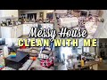 *SUPER MESSY* ENTIRE HOUSE CLEAN WITH ME