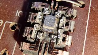 ASMR IC decapsulation! Re-upload by request! Inside Integrated circuit 🧐. Fiber laser decapsulation.