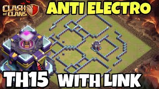 🏆 TH15 Trophy Base 2026 | Best Defense Layout Ever! 🔥 Anti 3 Star Base Copy Link
