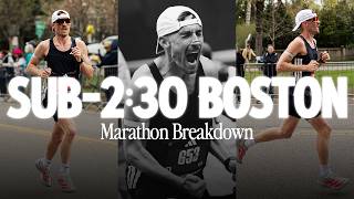 BOSTON MARATHON SUB-2:30 Breakdown [2:29:46] screenshot 3