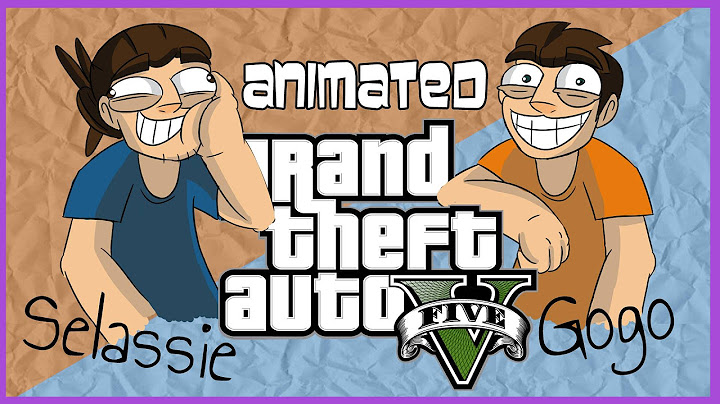 #1 GTA ANIMATED | GoGo & Selassie | Ktoré auto je rýchlejšie?!
