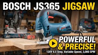 BOSCH JS365 Jigsaw Review – 6.5 Amp Variable Speed Top-Handle Jigsaw Kit