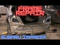 Subaru Impreza Frame Repair After Crash