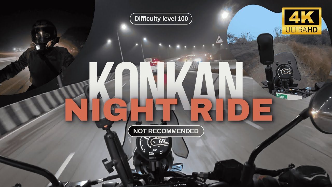 Epic Night Ride: Mumbai to Konkan on the Himalayan 450!