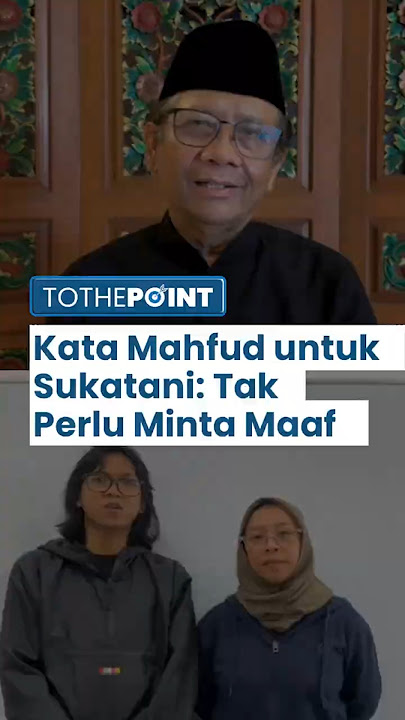 Viral Lagu 'Bayar Bayar Bayar' Band Sukatani yang Sindir Polisi, Mahfud MD: Tak Perlu Minta Maaf