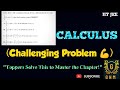 "Master Calculus: Tackle This Must-Solve IIT JEE Advance Problem! 🚀"